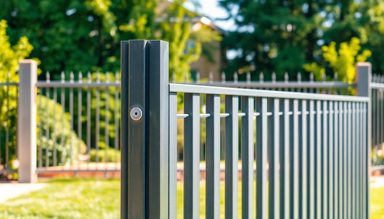 View metal fence panels, representing durability and design from www.metalfencepanels.co.uk.