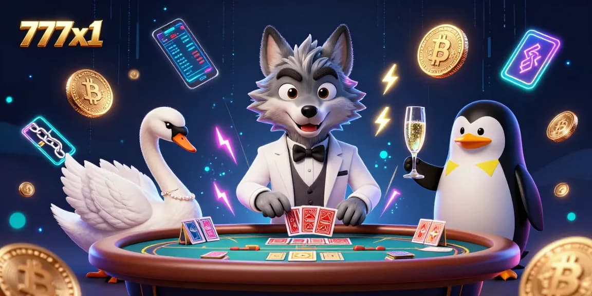 Experience thrilling gaming at 777x1 with elegant characters and dynamic digital elements
