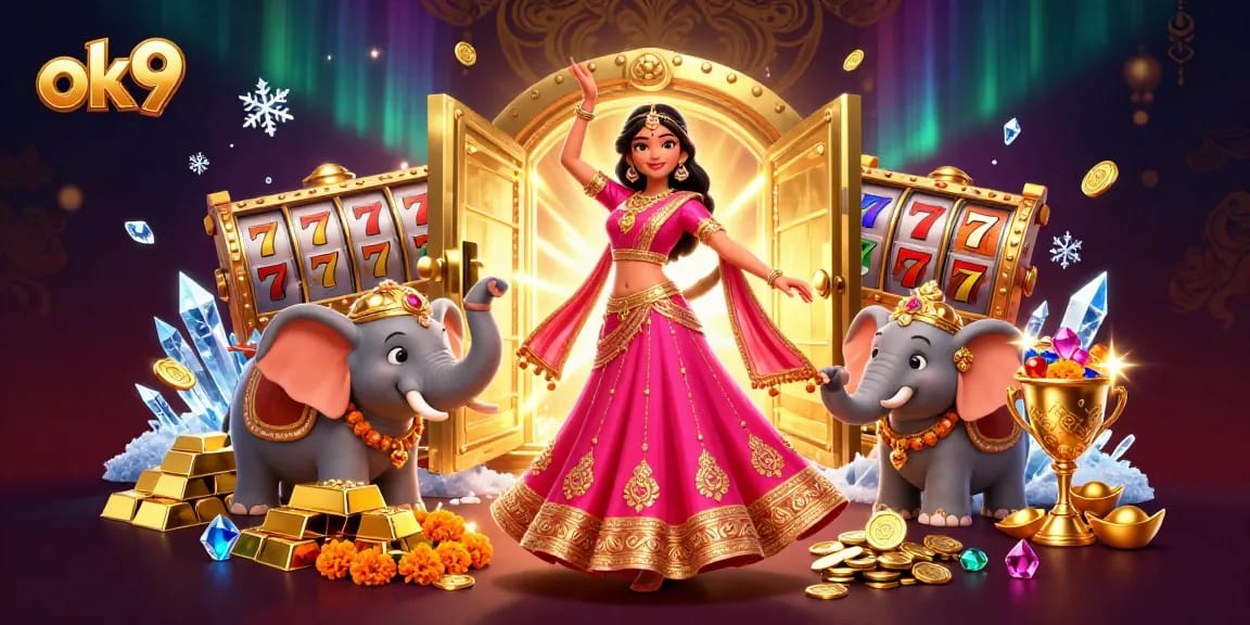 Experience the thrilling joy of ok9 online casino with vibrant 3D gaming elements and excitement.