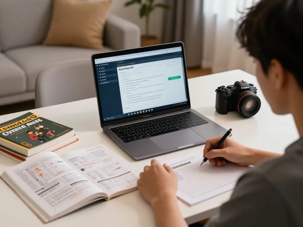 Studying betting strategies on Keonhacai5 while reviewing bankroll management techniques.
