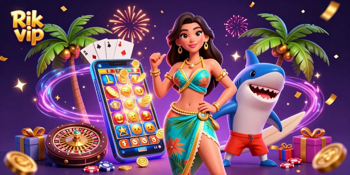 Engage in thrilling slot action at Rik vip with vibrant game elements and immersive visuals.