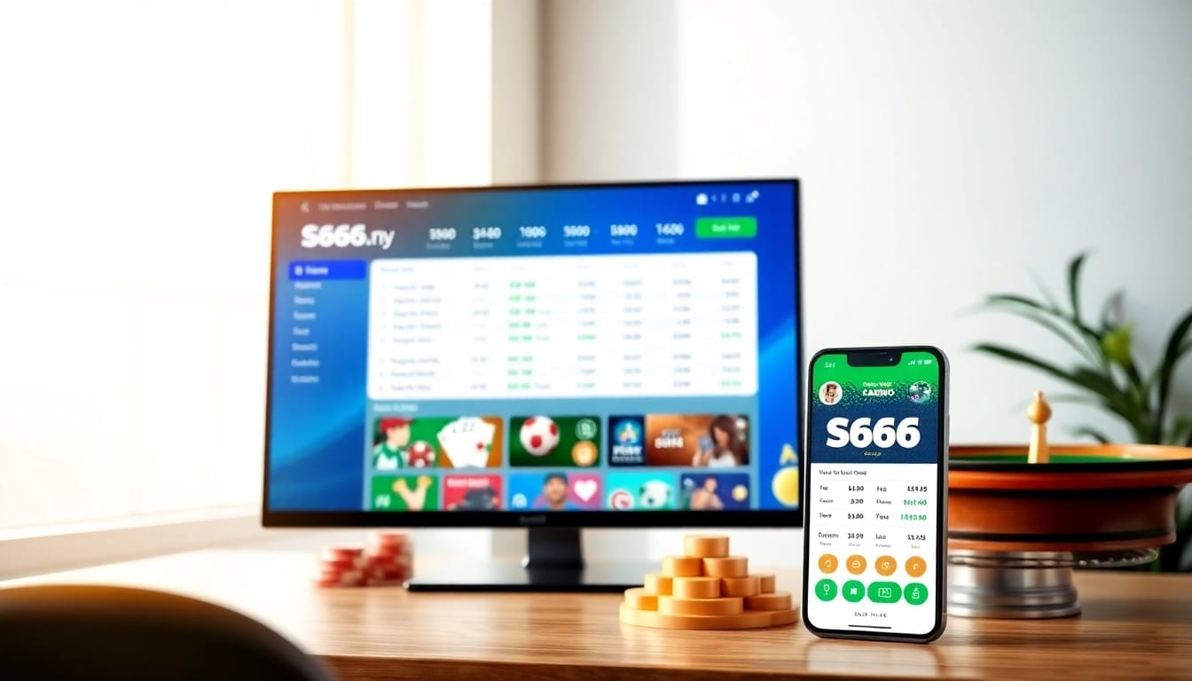 S666.nyc offers a user-friendly online gambling platform with vibrant colors and popular games.