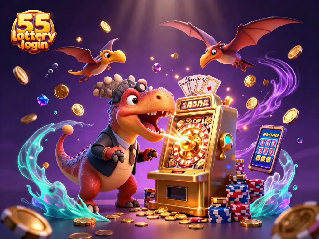 Experience thrilling jackpots with the 55 lottery login in a vibrant 3D casino adventure.