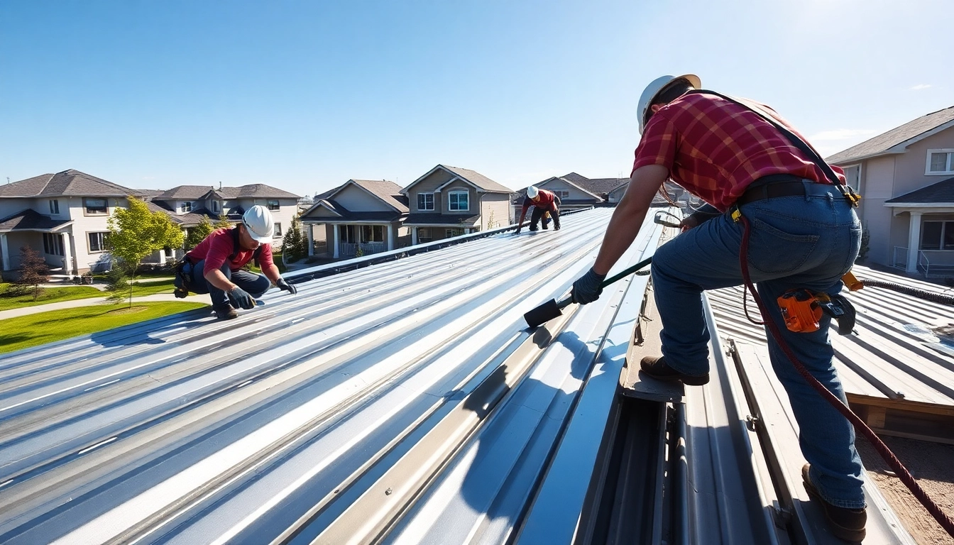 Installing durable metal roofing calgary enhances home protection and aesthetic appeal.