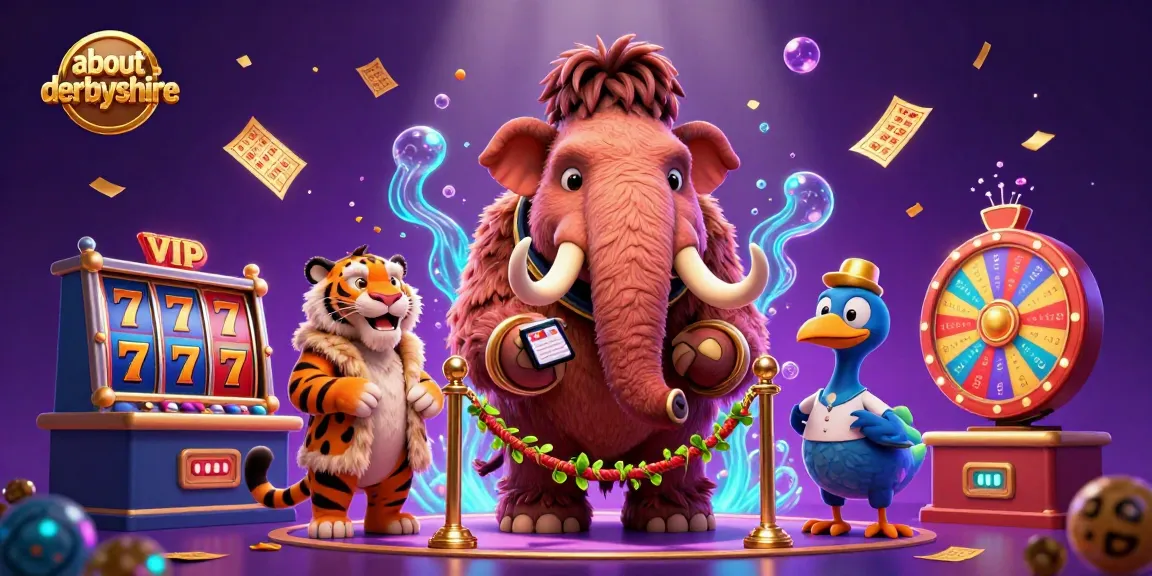 Engage with bonus buy slots excitement at aboutderbyshire featuring vibrant casino characters.