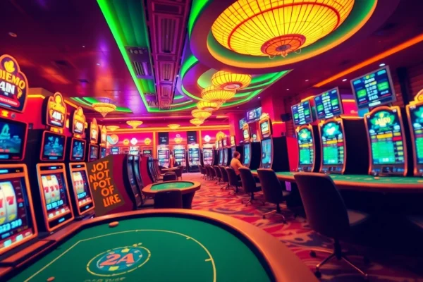 Explore the dynamic online casino experience at tk88win.live with vibrant games and engaging visuals.