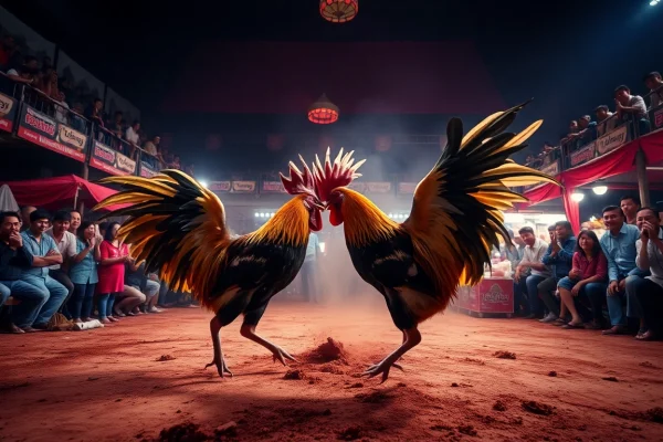 Experience live cockfighting action at dagawin.live, a thrilling arena filled with excitement and energy.