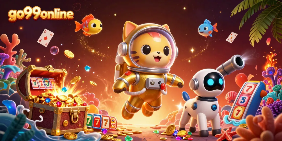 Explore exciting gameplay at go99online, featuring slot machines and vibrant graphics.
